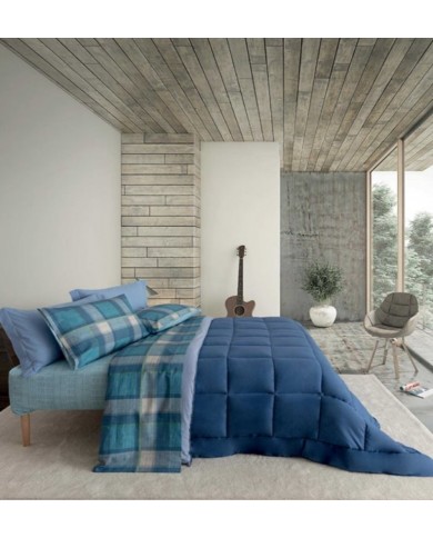 Completo lenzuola letto singolo puro cotone Clark