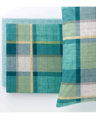 Completo lenzuola letto singolo puro cotone Clark