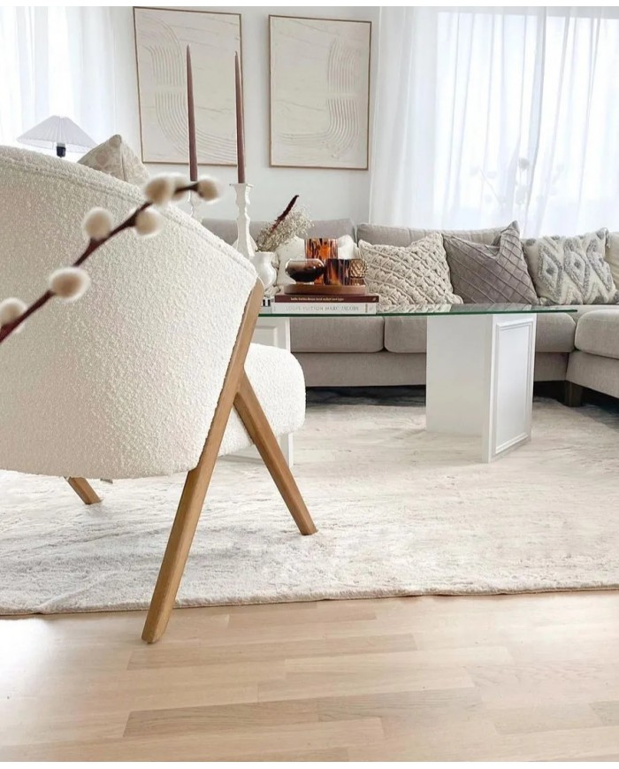 Tappeto arredo Loft tinta unita Linea Oro misura 160x230