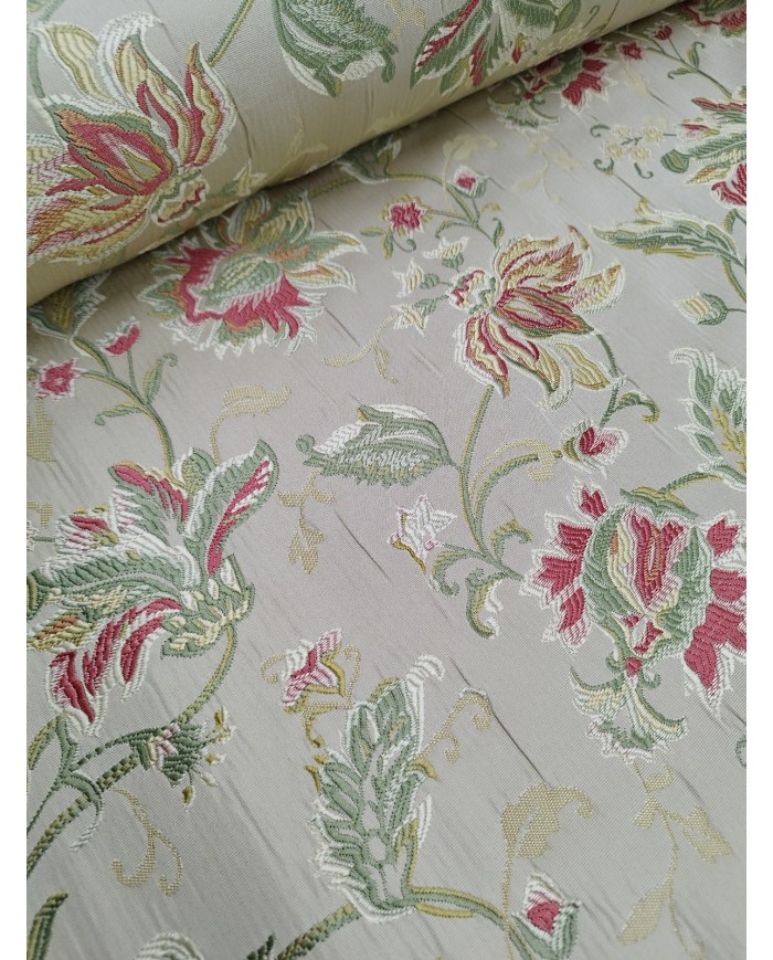 Tessuto raso fantasia al metro altezza 300 articolo Caserta 2