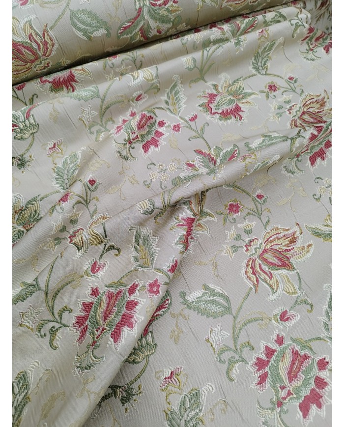 Tessuto raso fantasia al metro altezza 300 articolo Caserta 2