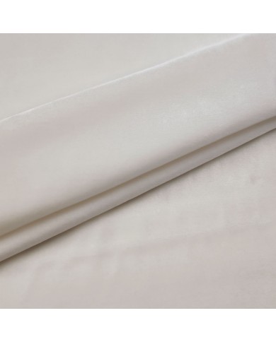 Velluto al metro altezza 300cm colore Panna