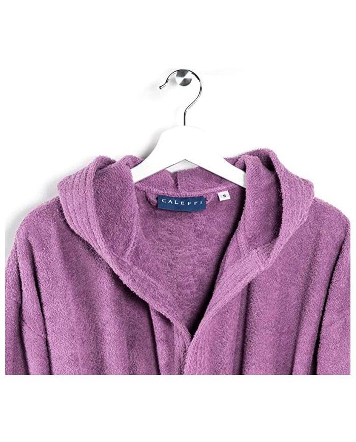 Accappatoio bambino in cotone con cappuccio Minorca Caleffi