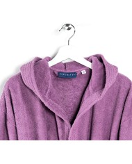 Accappatoio bambino in cotone con cappuccio Minorca Caleffi