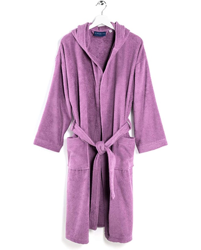 Accappatoio bambino in cotone con cappuccio Minorca Caleffi