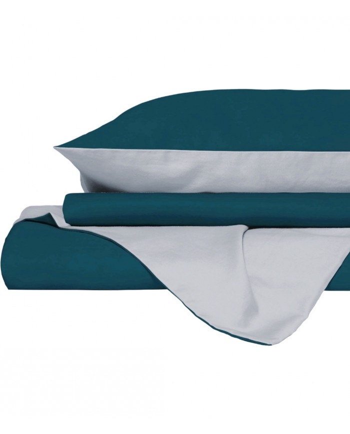 Copripiumino bicolor matrimoniale Maestri Cotonieri