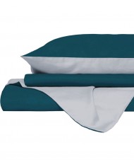 Copripiumino bicolor matrimoniale Maestri Cotonieri