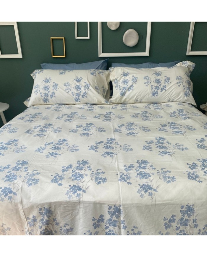 Completo lenzuola Maestri Cotonieri Amsterdam 4 federe