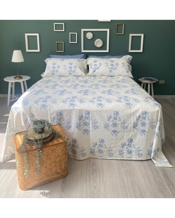 Completo lenzuola Maestri Cotonieri Amsterdam 4 federe