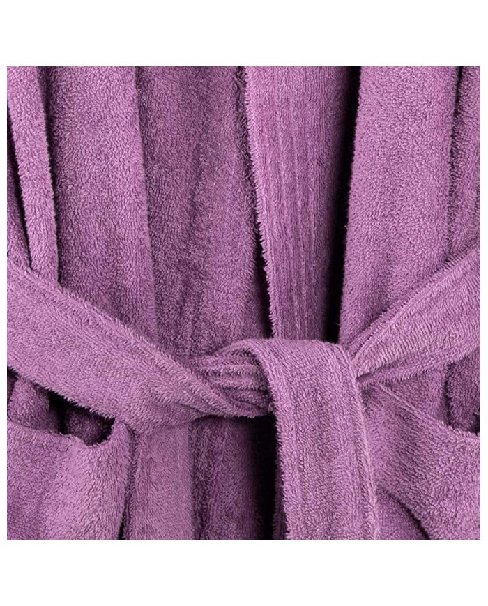 Accappatoio bambino in cotone con cappuccio Minorca Caleffi