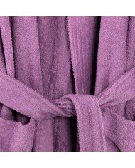 Accappatoio bambino in cotone con cappuccio Minorca Caleffi