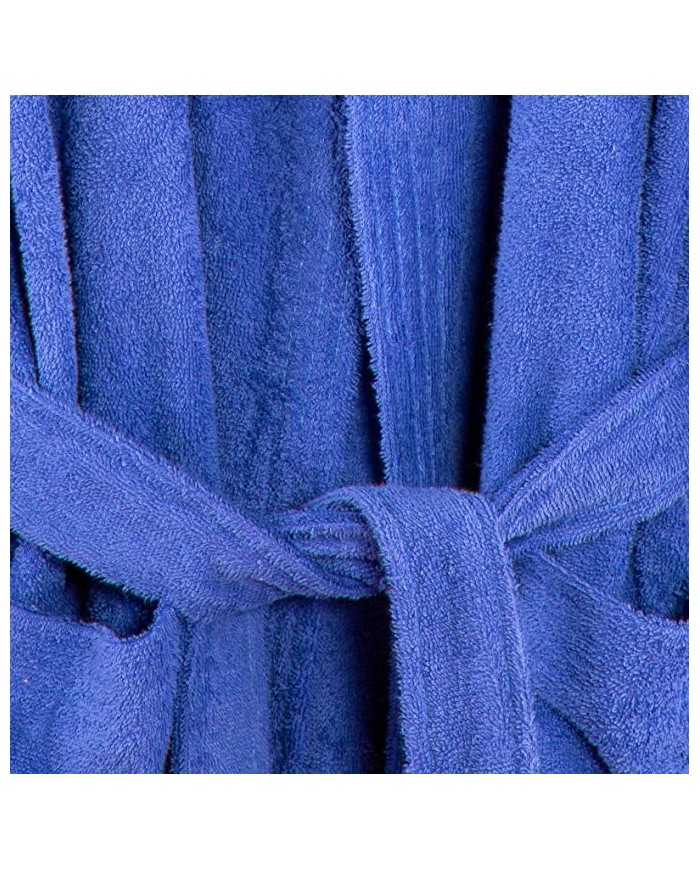 Accappatoio bambino in cotone con cappuccio Minorca Caleffi