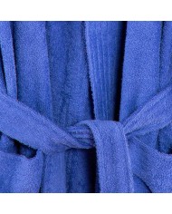 Accappatoio bambino in cotone con cappuccio Minorca Caleffi