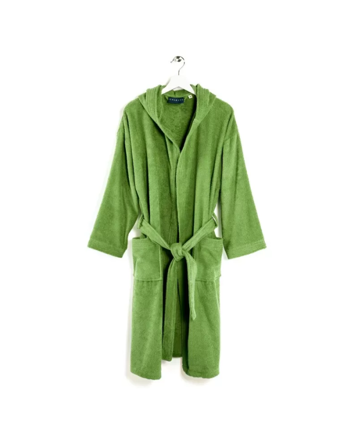 Accappatoio bambino in cotone con cappuccio Minorca Caleffi