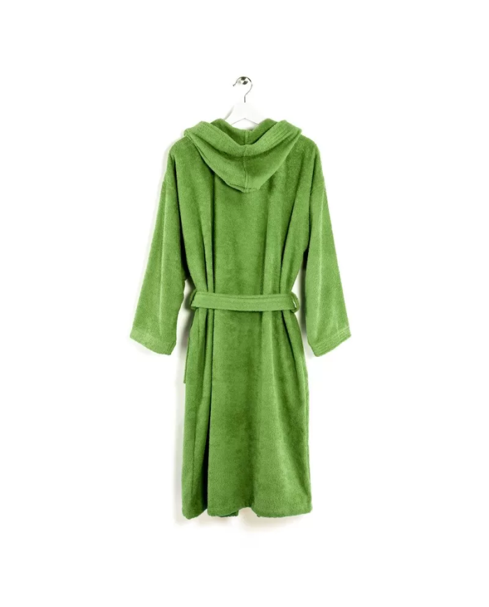 Accappatoio bambino in cotone con cappuccio Minorca Caleffi