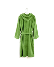 Accappatoio bambino in cotone con cappuccio Minorca Caleffi