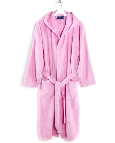 Accappatoio bambino in cotone con cappuccio Minorca Caleffi