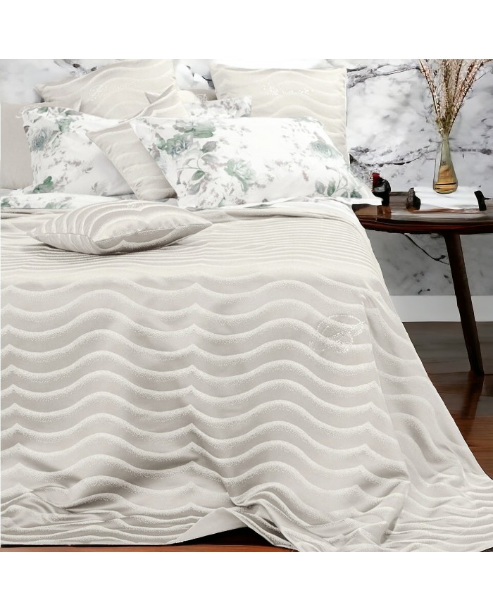 Copriletto matrimoniale Jasmine Blumarine Home collection