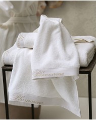 Coppia di asciugamani spugna viso + ospite Spa Blumarine