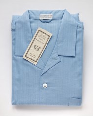 Pigiama classico 100% cotone aperto avanti Pier Mori's 740