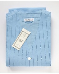 Pigiama classico 100% cotone aperto avanti Piere Mori's 05299
