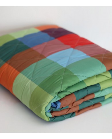 Trapuntino letto singolo GF Ferrari art. Primavera 3B Multicolor