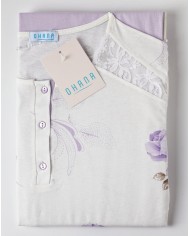 Pigiama donna estivo in cotone Ohana 21948
