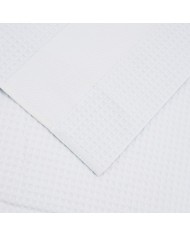 Coppia asciugamano viso + ospite nido d'ape Bellora APE