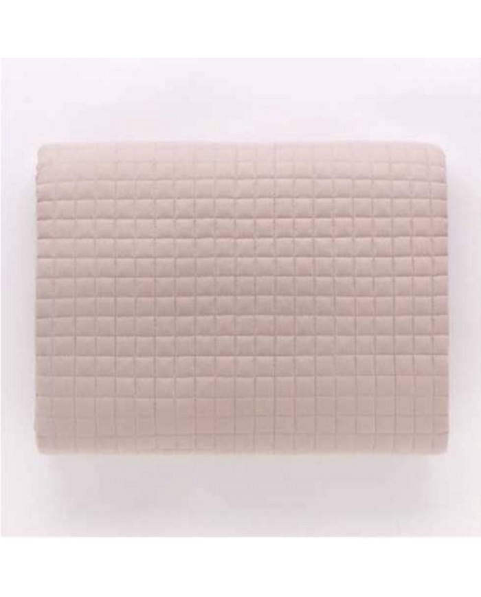 Trapuntino matrimoniale tinta unita Camilla Linea Oro