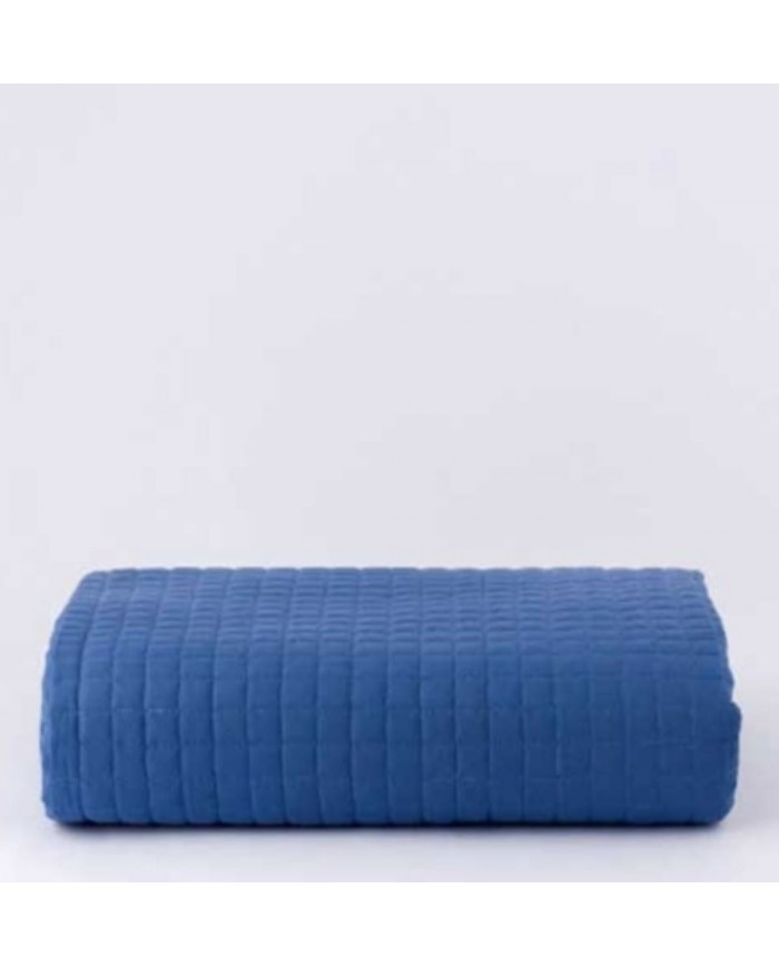 Trapuntino matrimoniale tinta unita Camilla Linea Oro