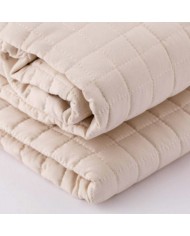 Trapuntino matrimoniale tinta unita Camilla Linea Oro