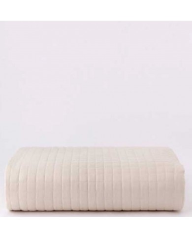 Trapuntino una piazza e mezza tinta unita Camilla Linea Oro