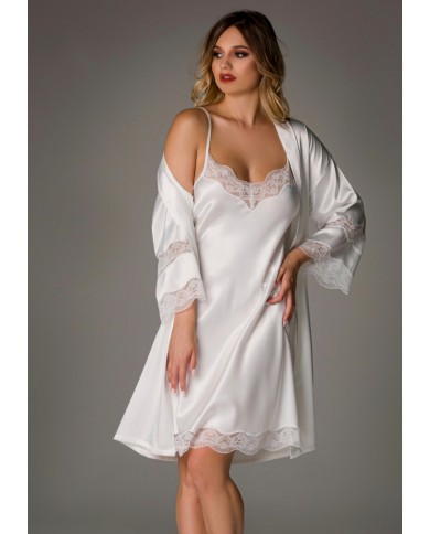 Coordinato sposa in raso Diletta Lunatica