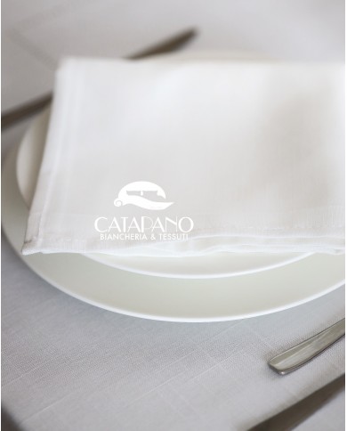 Servizio da tavola 18 posti bianco con orlo a giorno 180x360 art 4019