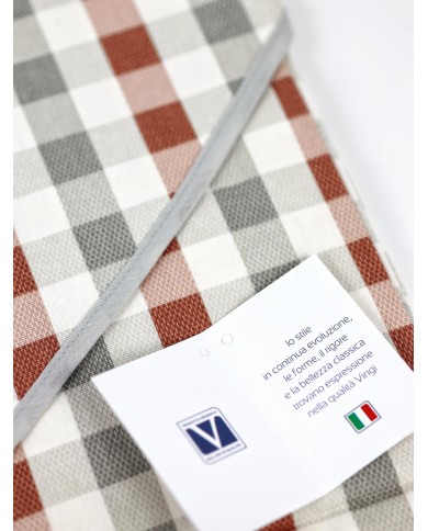 Tovaglia tonda in puro cotone Vingi Armonia