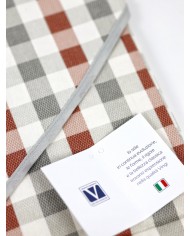 Tovaglia tonda in puro cotone Vingi Armonia