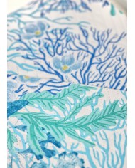 Copriletto Trapuntato quilt letto matrimoniale coralli Saint Jean