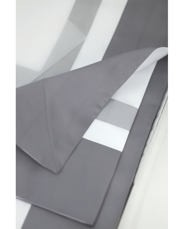 Completo lenzuola matrimoniale in raso di puro cotone Dreams Jasmine