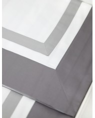 Completo lenzuola matrimoniale in raso di puro cotone Dreams Jasmine