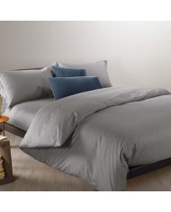 Completo copripiumino matrimoniale Caleffi in percalle