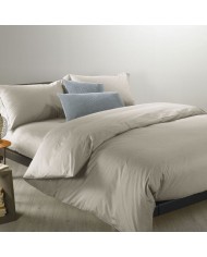 Completo copripiumino matrimoniale Caleffi in percalle