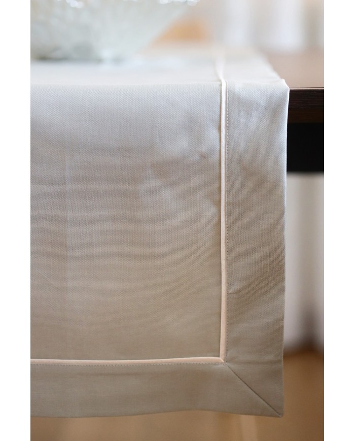 Runner in puro cotone con profilo a contrasto Aquilone Dreams