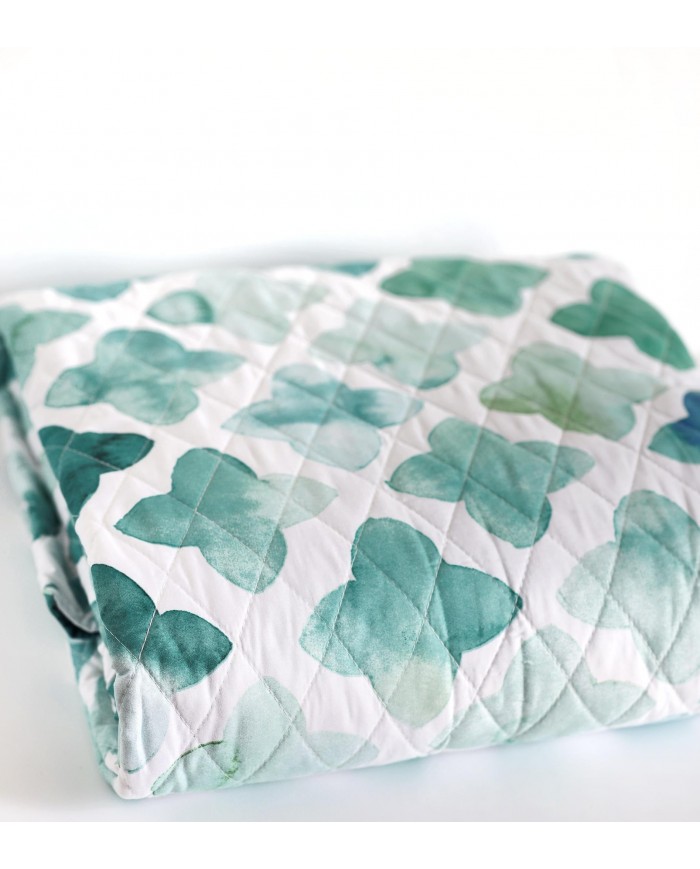 Trapuntino matrimoniale stampato S&G Home