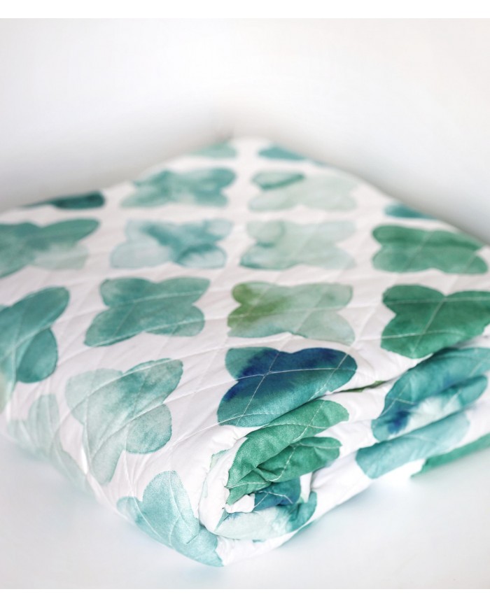 Trapuntino matrimoniale stampato S&G Home