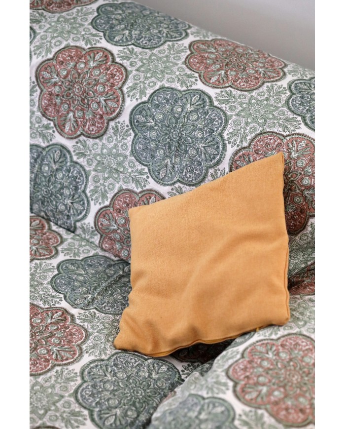 Telo arredo foulard copritutto in cotone Adriel 250x260