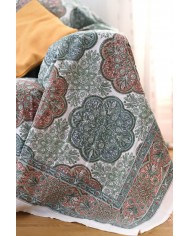 Telo arredo foulard copritutto in cotone Adriel 250x260