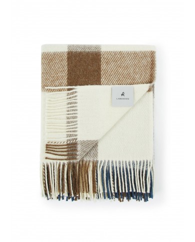 Plaid Lanerossi Iseo 100% Lana Vergine 130x170 avio