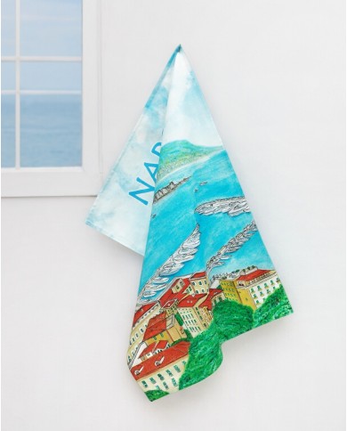 Canovaccio 100% cotone stampa digitale - Napoli Canovaccio 100% cotone stampa digitale - Napoli