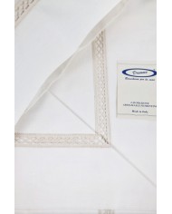 Completo lenzuola matrimoniali 100% cotone Dreams art. Gigliuccio