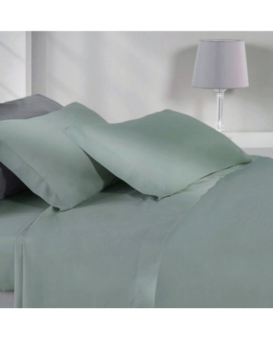 Completo lenzuola letto singolo percalle superior Maestri Cotonieri